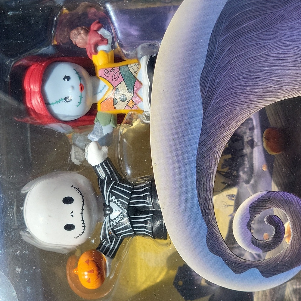 New Fisher-Price Little People Nightmare Before Christmas, Glow in Dark Set - Picture 4 of 6
